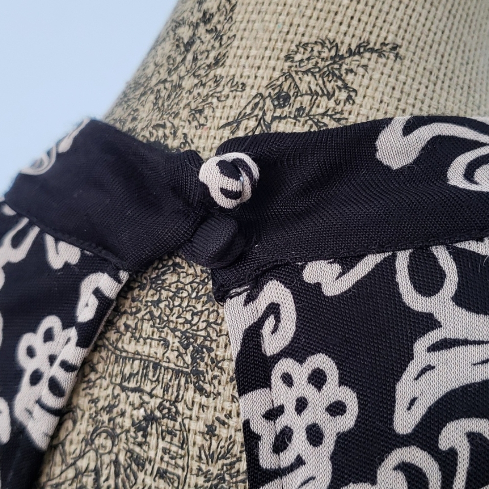 Free People Black Floral Print Dress - Picture 6 of 7